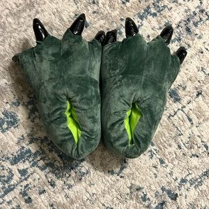 Dinosaur slippers